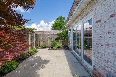 Private patio