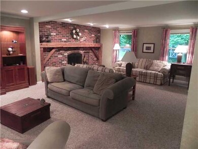 Living Room owners opened up wall between family r