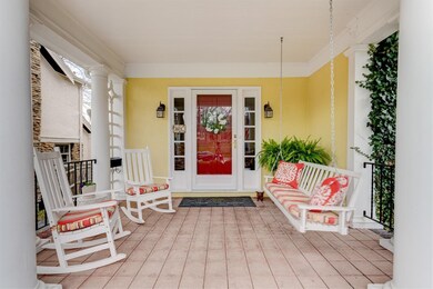 CHARMING FRONT PORCH to sit and enjoy morning coff