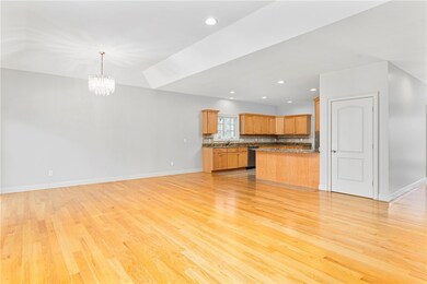 Living/Dining Room/Kitchen with breakfast bar
