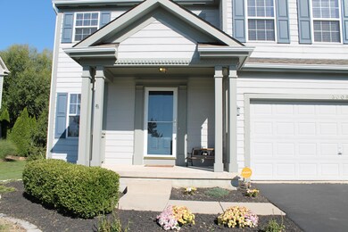 Attractive, covered front entry
