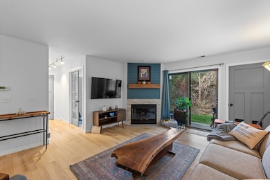 Patio access via living room