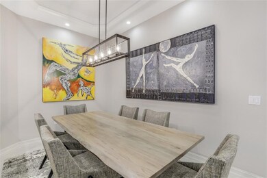 Adjacent to foyer is the formal dining or can be a