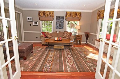 Taken from the adjoining the family room, and show