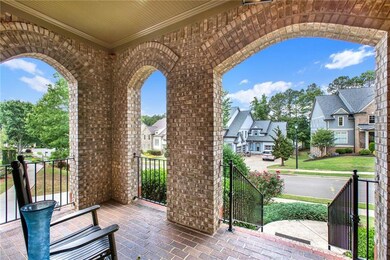 Porch with a residential view