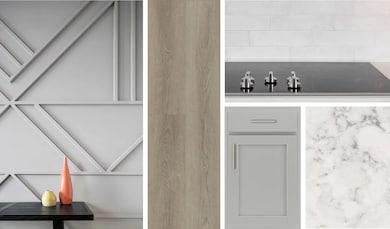 Interior Design Finishes: AW Collection® Milan - High Fashion. Options may vary.