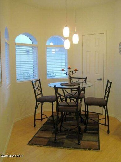 Kitchen eating area