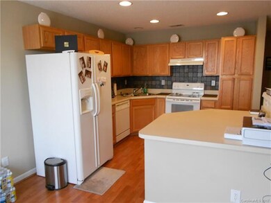 Open Kitchen with Over-sized Kitchen Island