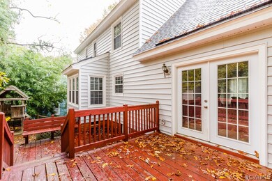 REAR EXTERIOR W/ 2 LEVEL DECK, DETACHED SHED