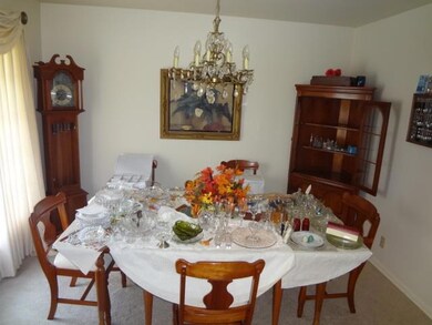 Formal dining room.