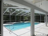 Large Custom Sparkling Pool With Spa With Heat Sys