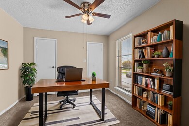 Virtually staged flex room, can be used as a study