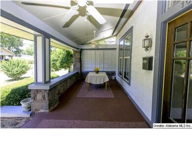 Large, relaxing front porch