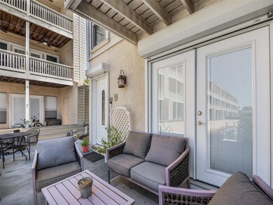 Have coffee in the mornings on this patio with bea