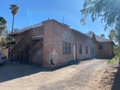 Back of property
