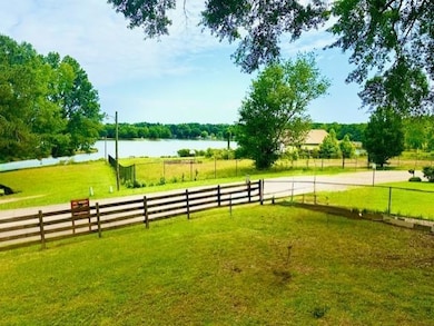 View of yard featuring a water view