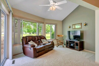 Relax in the living room & enjoy the view