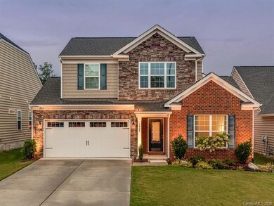 Lovely landscape lighting to welcome you home.
