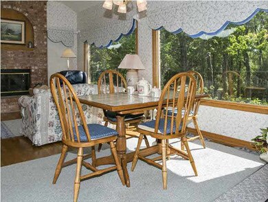 Informal Dining in Hearth Room w/ Great View + Ent