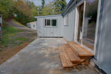 New sliding door.
