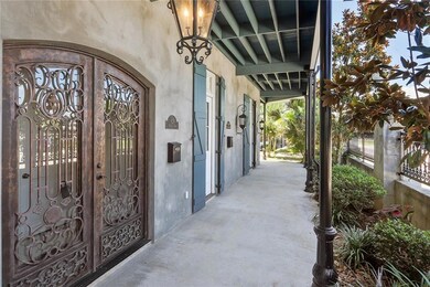Front entrance of the condo.  Landscaping is beaut