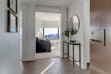 Entry view with inviting foyer.
