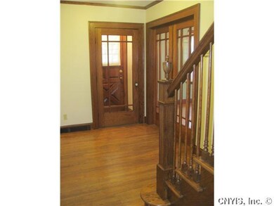 Foyer. Enter the front door into an enclosed foyer