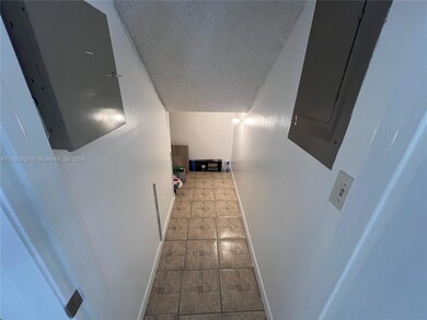 Under stairs storage.