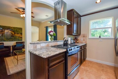 Unit A kitchen - Full size kitchen features all fu