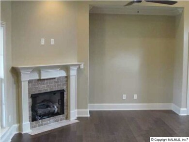 Gas fireplace and perfect place for your entertainment center