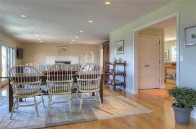 Open floor plan.  Dining room and living room with