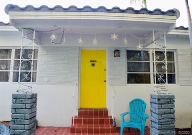 Entry to the second unit in the back. 