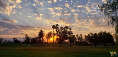 Summer Sunrise over golf course