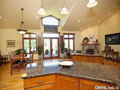 Great Room. The Chef s perspective.  The granite c