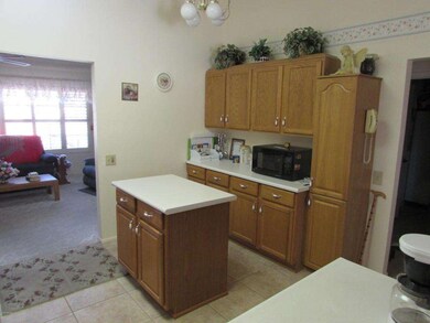 Kitchen with island