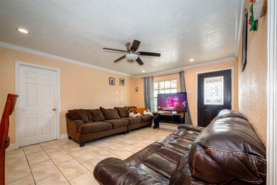 Entry way of the home offers nice open space