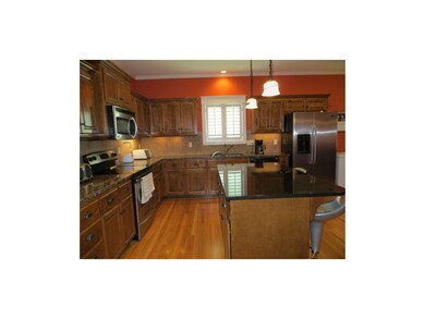 Stainless steel appliances - granite counters