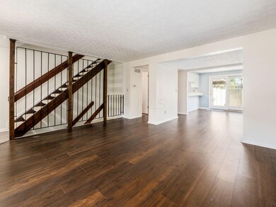 Living Room with new Pergo Wood Floors