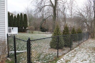 back yard side of house view