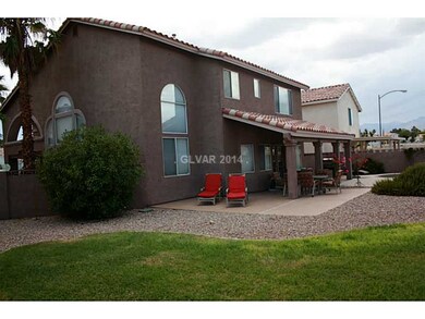 Exterior Back. Covered Patio