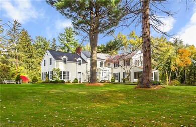 Picturesque classic architecture overlooking Allen