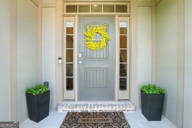 Front entrance of home