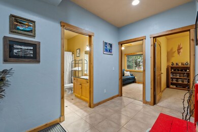 Two bedrooms & full bathroom on entry level