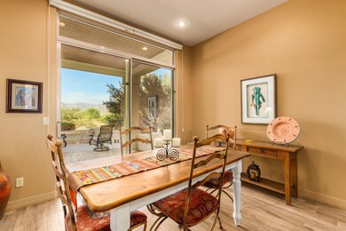 Dining room with a view