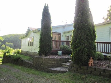 East side of home