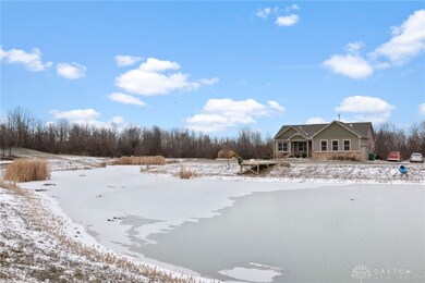 Pond has 2 fountains!