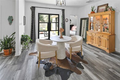 Dining room featuring hardwood / wood-style floors