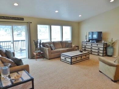 Big lake views from great room