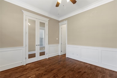  
The study offers a quiet, private space with a n