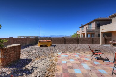 Large backyard